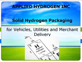 Applied Hydrogen Presentation